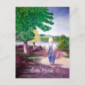 Briefkaart - Goin' Pishin' (Voorkant)