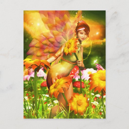 Briefkaart Golden Adornments (Voorkant)