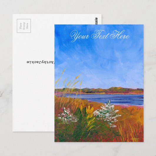 Briefkaart Golden Delaware (Voorkant / Achterkant)