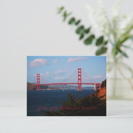 Briefkaart Golden Gate Bridge (Staand voorkant)