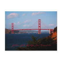 Briefkaart Golden Gate Bridge