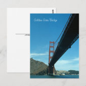 Briefkaart - Golden Gate Bridge (Voorkant / Achterkant)