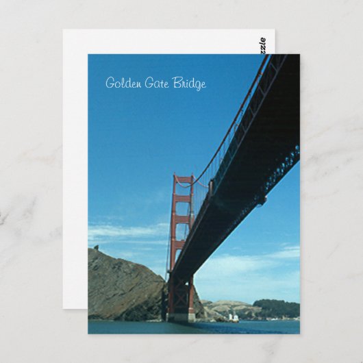 Briefkaart - Golden Gate Bridge (Voorkant / Achterkant)