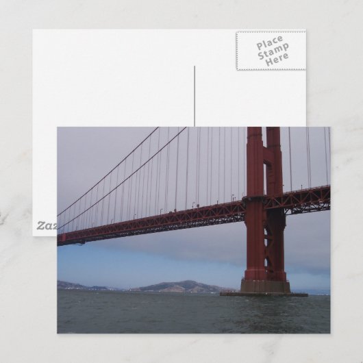 Briefkaart Golden Gate Bridge (Voorkant / Achterkant)