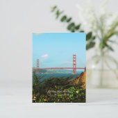 Briefkaart Golden Gate Bridge (Staand voorkant)