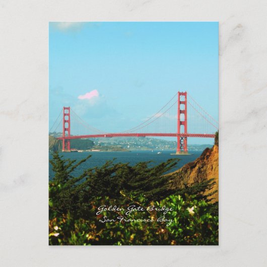 Briefkaart Golden Gate Bridge (Voorkant)