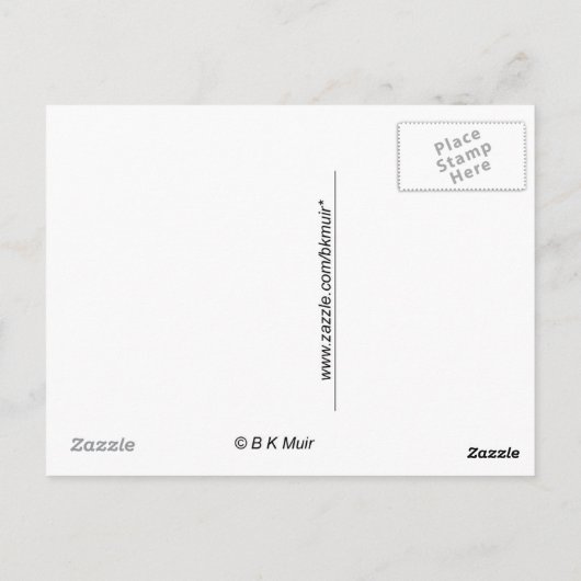 Briefkaart - Golden Gate Bridge (Achterkant)