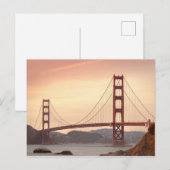 Briefkaart Golden Gate Bridge (Voorkant / Achterkant)