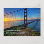 Briefkaart Golden Gate Bridge (Voorkant)
