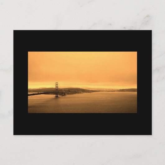 Briefkaart Golden Gate Bridge (Voorkant)