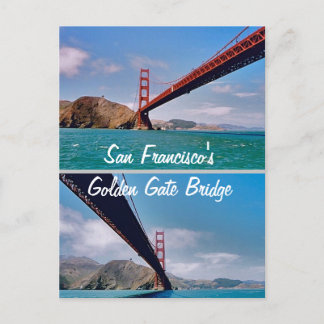 Briefkaart Golden Gate Bridge in San Francisco