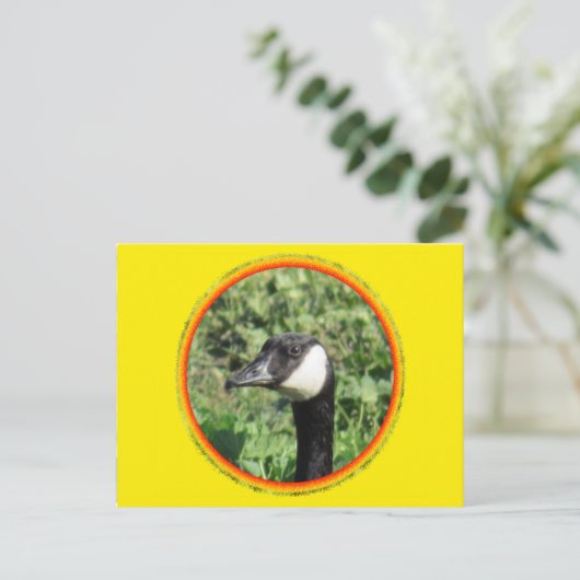 Briefkaart - Goose Portret (Staand voorkant)