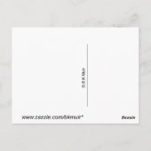 Briefkaart - Goose Portret (Achterkant)