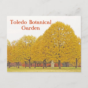 BRIEFKAART, "GOUDEN" TOLEDO BOTANICAL GARDEN BRIEFKAART