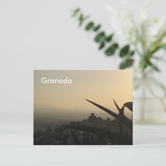 Briefkaart Granada, Espana (Staand voorkant)