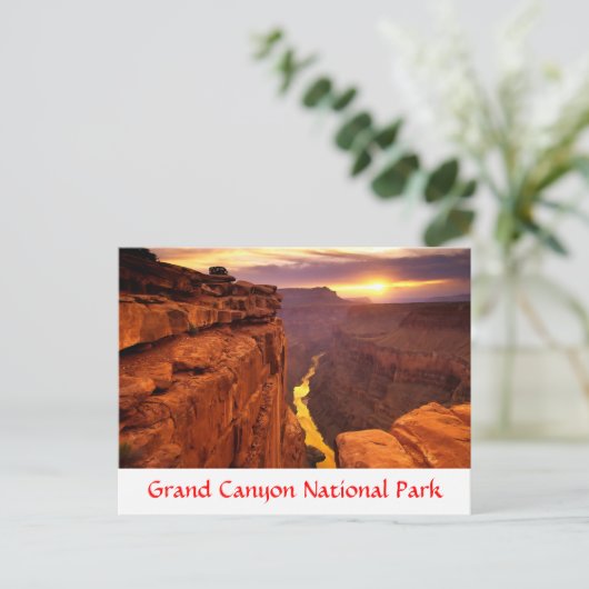 Briefkaart Grand Canyon (Staand voorkant)