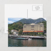 Briefkaart Grand Hotel in Tremezzo, Como, Italië (Voorkant / Achterkant)