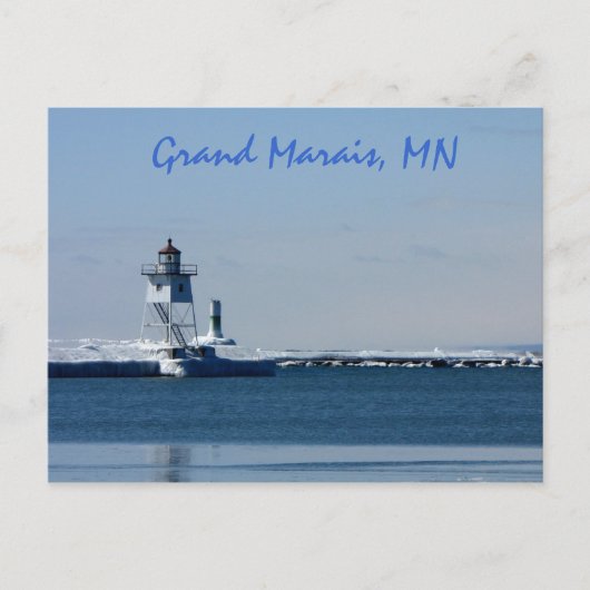 Briefkaart Grand Marais (Voorkant)