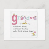 Briefkaart Grandmas (Voorkant)