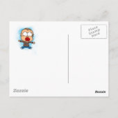 Briefkaart "grappige baby" Wat nog meer! (Achterkant)