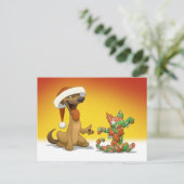 briefkaart "Gratis cadeaus" (Staand voorkant)