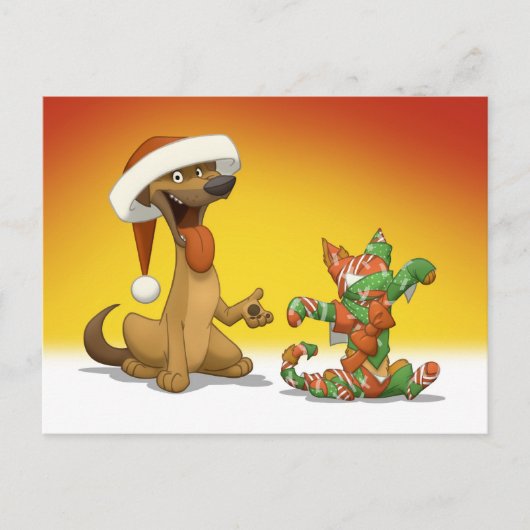 briefkaart "Gratis cadeaus" (Voorkant)