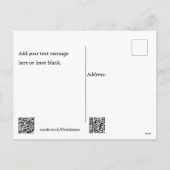 Briefkaart - Green Fern (Achterkant)