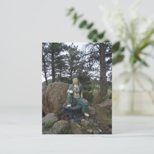 Briefkaart Green Tara (Staand voorkant)