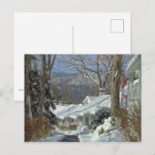 Briefkaart Greenbrier Winter Scene (Voorkant / Achterkant)