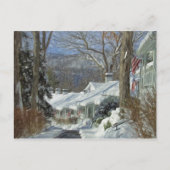 Briefkaart Greenbrier Winter Scene (Voorkant)
