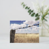 Briefkaart grenzen natuur (Staand voorkant)