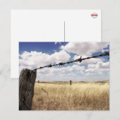 Briefkaart grenzen natuur (Voorkant / Achterkant)