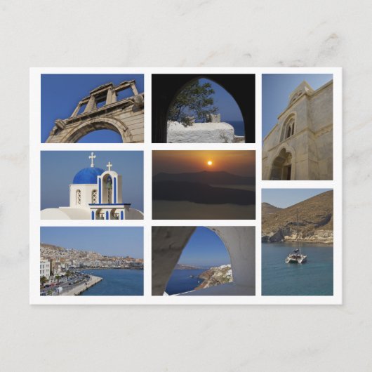 Briefkaart-Griekenland Briefkaart (Voorkant)