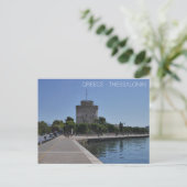 BRIEFKAART - GRIEKENLAND - THESSALONIKI DE WITTE T (Staand voorkant)