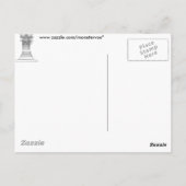 Briefkaart Griekse kolom (Achterkant)