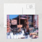 Briefkaart Griekse winkel (Voorkant / Achterkant)