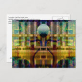 briefkaart "Griffin Tails" (Voorkant / Achterkant)