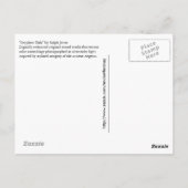 briefkaart "Griffin Tails" (Achterkant)