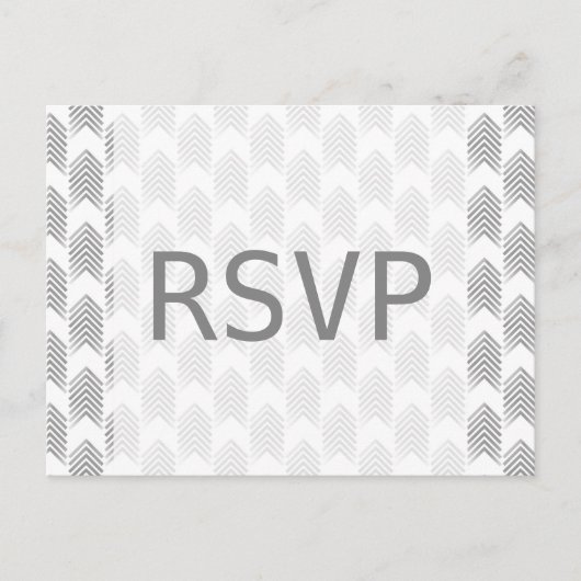 Briefkaart grijs stammenrespons (Voorkant)