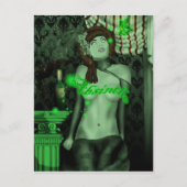 briefkaart groen snijpad (Voorkant)