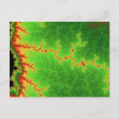 Briefkaart Groene foutlijn (Voorkant)