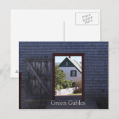 Briefkaart Groene Gables (Voorkant / Achterkant)