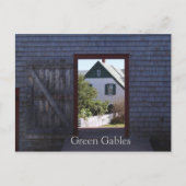 Briefkaart Groene Gables (Voorkant)