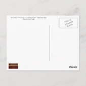 BRIEFKAART ~ Groene monarchen langs het meer van P (Achterkant)