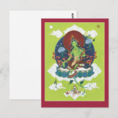 BRIEFKAART Groene Tara (Voorkant / Achterkant)
