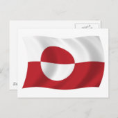 Briefkaart Groenland (Voorkant / Achterkant)