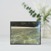 Briefkaart "Groeten van Mauritius" (Staand voorkant)