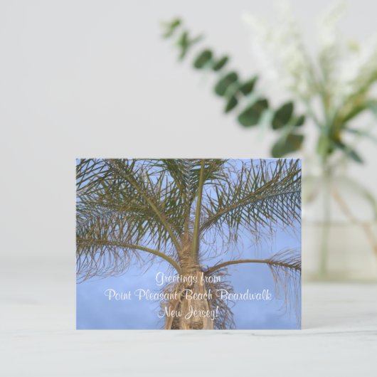 Briefkaart Groeten van Point Pleasant Beach NJ (Staand voorkant)
