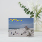 Briefkaart Gulf Shores (Staand voorkant)