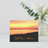 Briefkaart Gulf Shores Alabama (Staand voorkant)